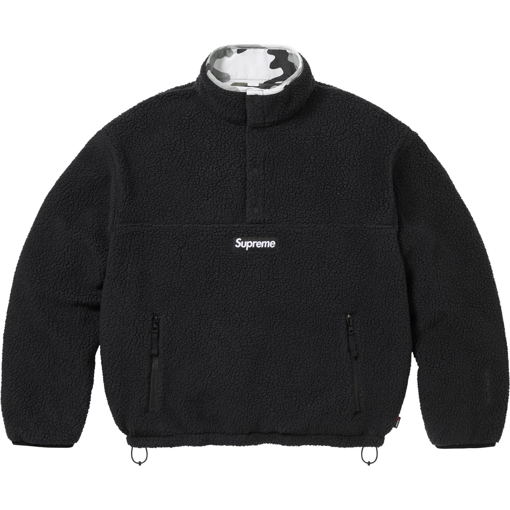 Polartec Shearling reversible pullover (FW25)