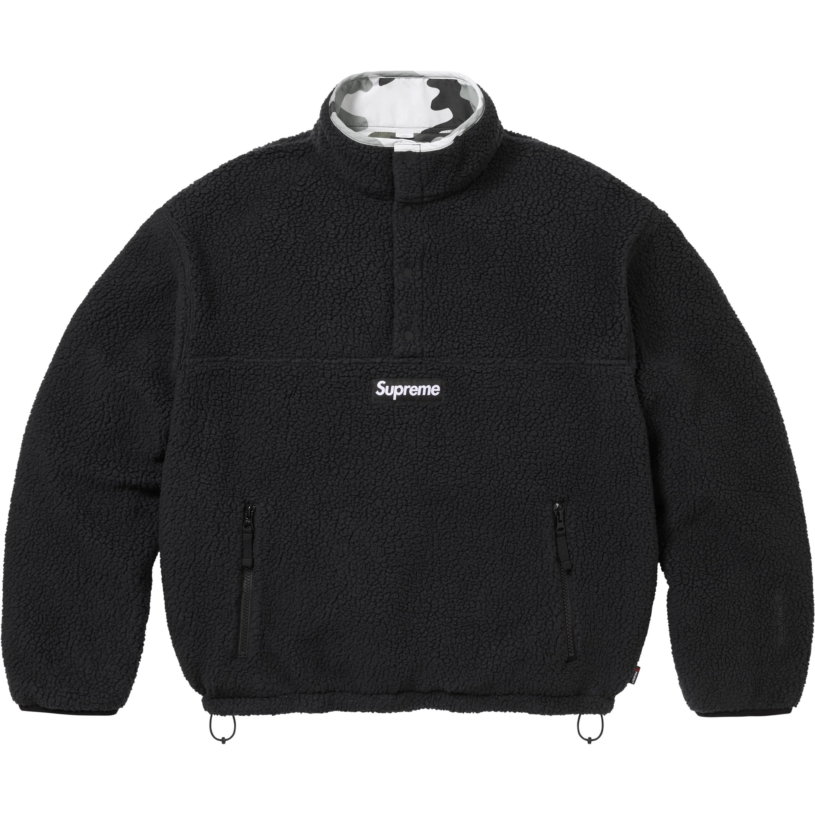 Polartec Shearling reversible pullover (FW25)