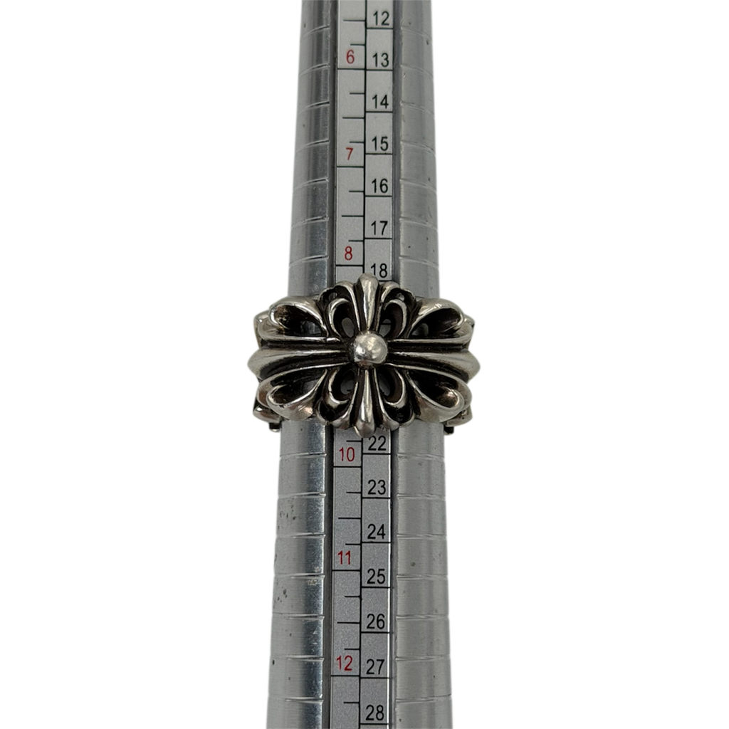 Chrome Hearts Double Floral Ring 9us