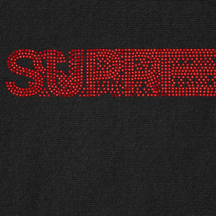 Supreme Swarovski Motion Logo Hooded sweatshirt ‘Black’
