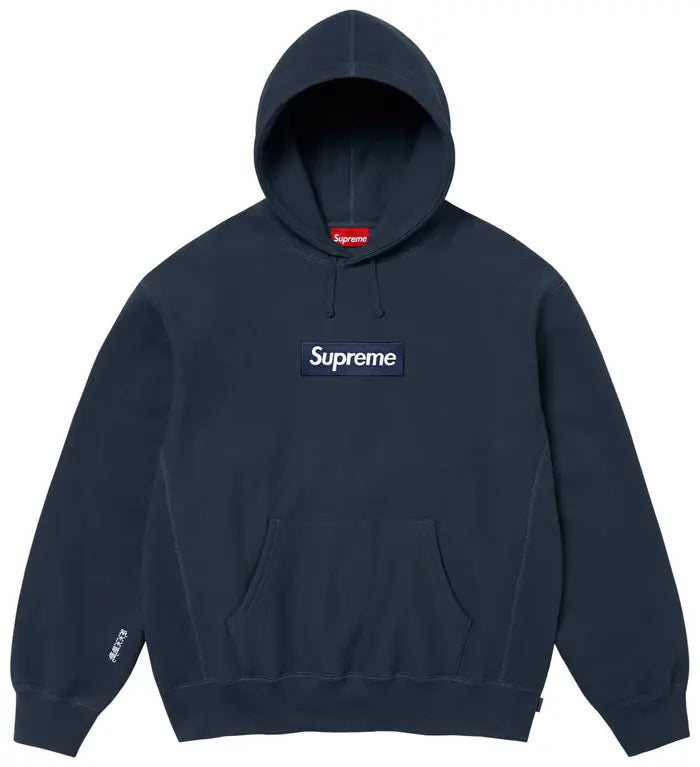 Supreme Box Logo Hooded sweatshirt ‘Navy’