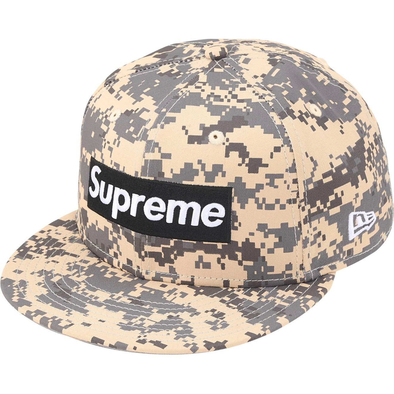 Supreme/ MLB teams Box Logo/ New Era Pirates (7 1/8)