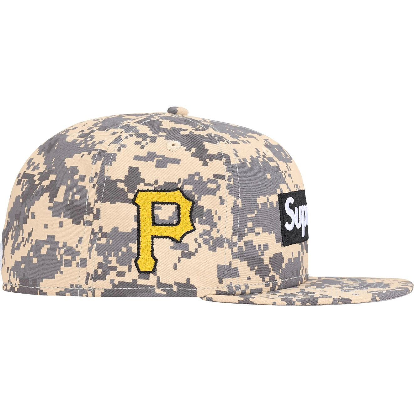 Supreme/ MLB teams Box Logo/ New Era Pirates (7 1/8)