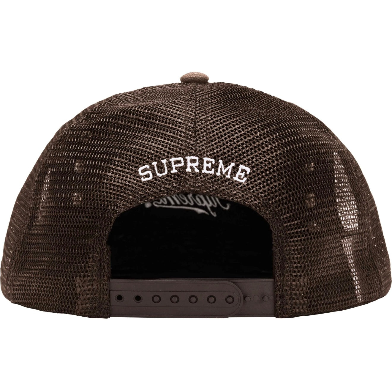 Supreme / b.b. Simon studded canvas mesh back 5-panel
