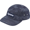 Supreme LASERED Denim Camp Cap FW24