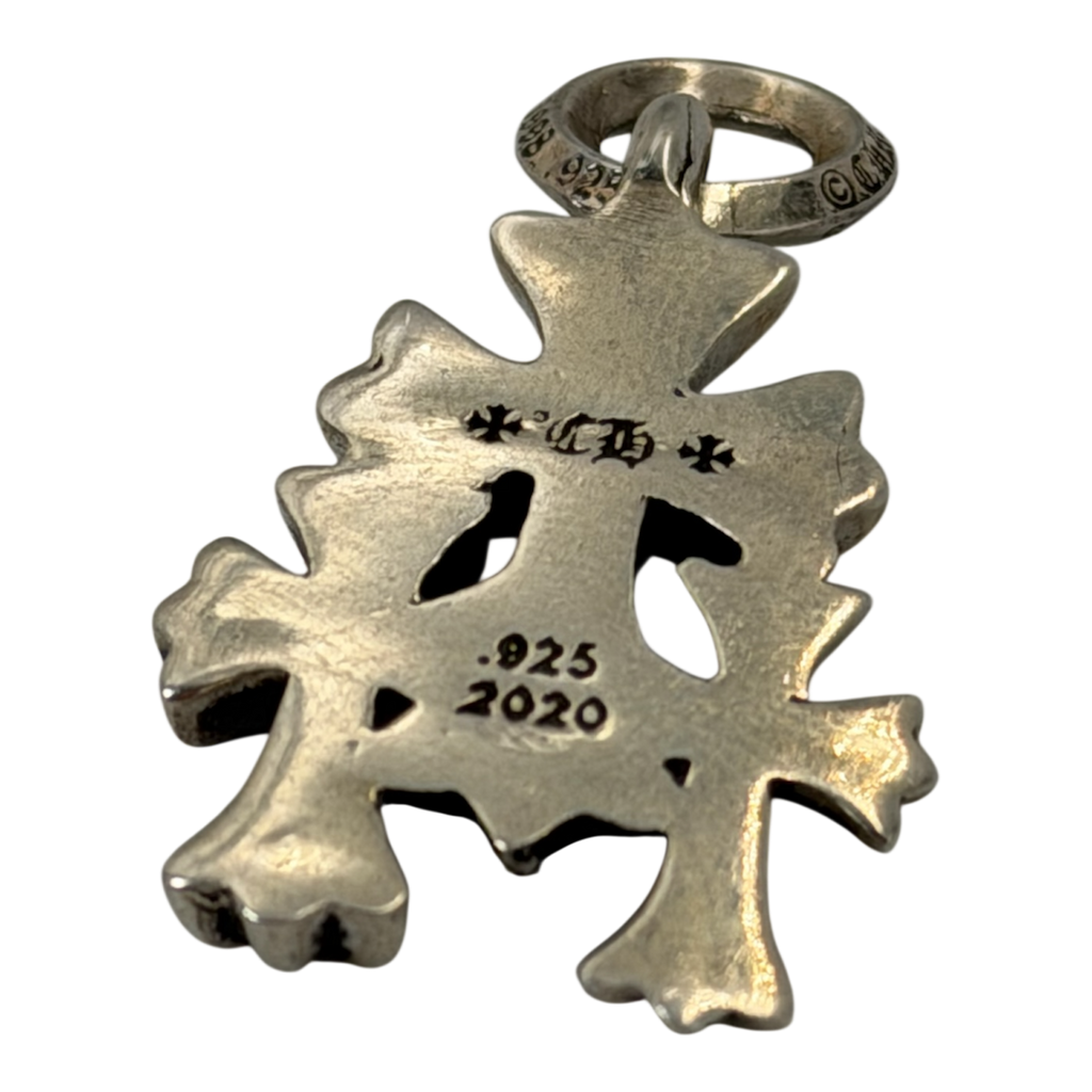 CHROME HEARTS SMALL TRIPLE CROSS PENDANT