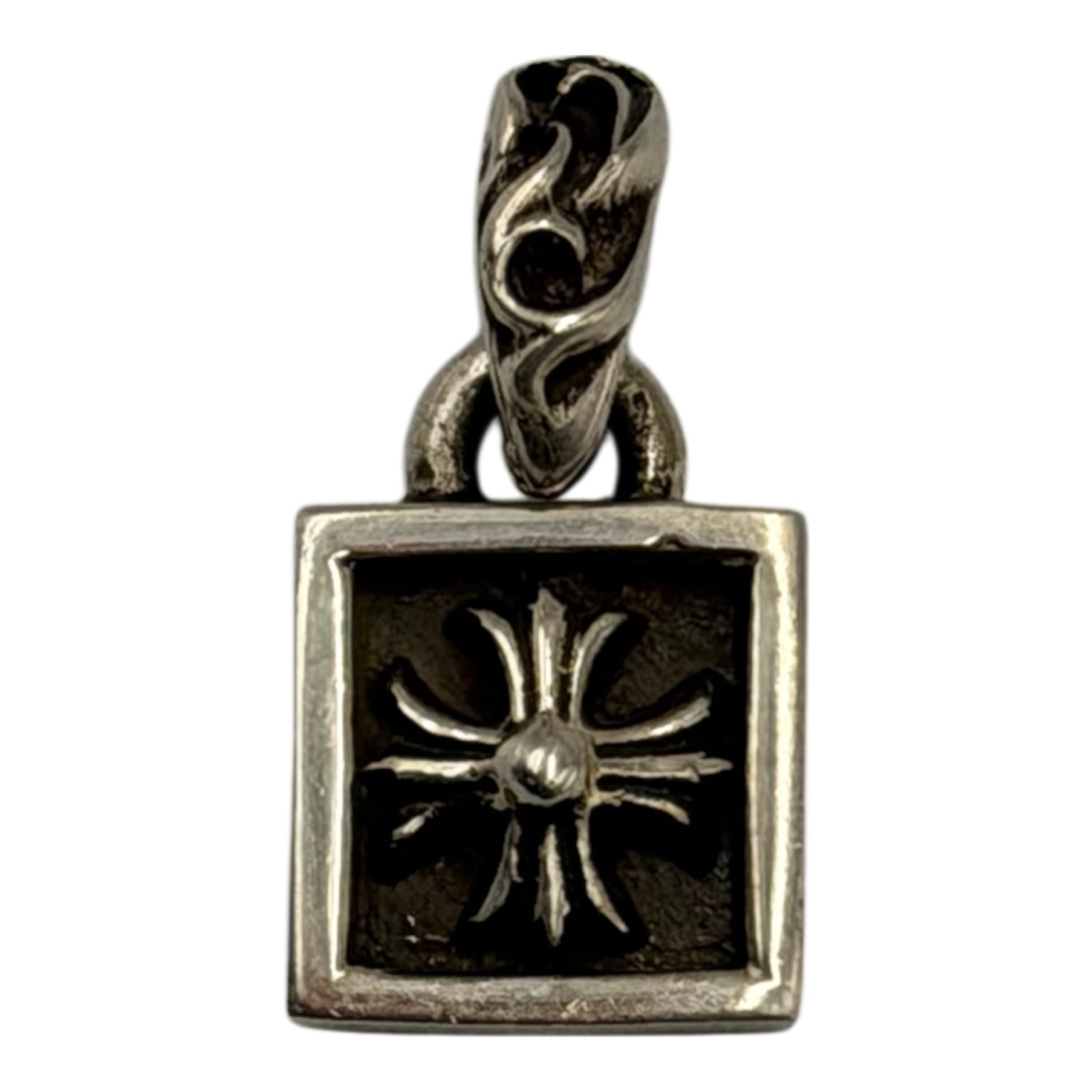 CHROME HEARTS CH PLUS FRAMED CROSS PENDANT