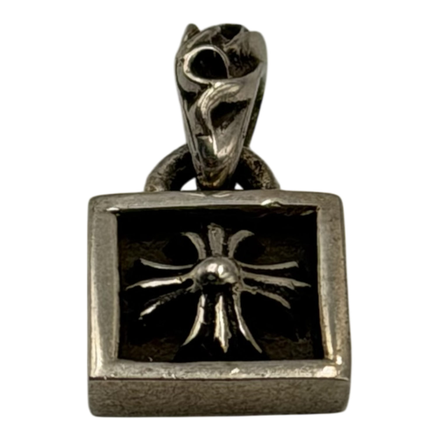CHROME HEARTS CH PLUS FRAMED CROSS PENDANT