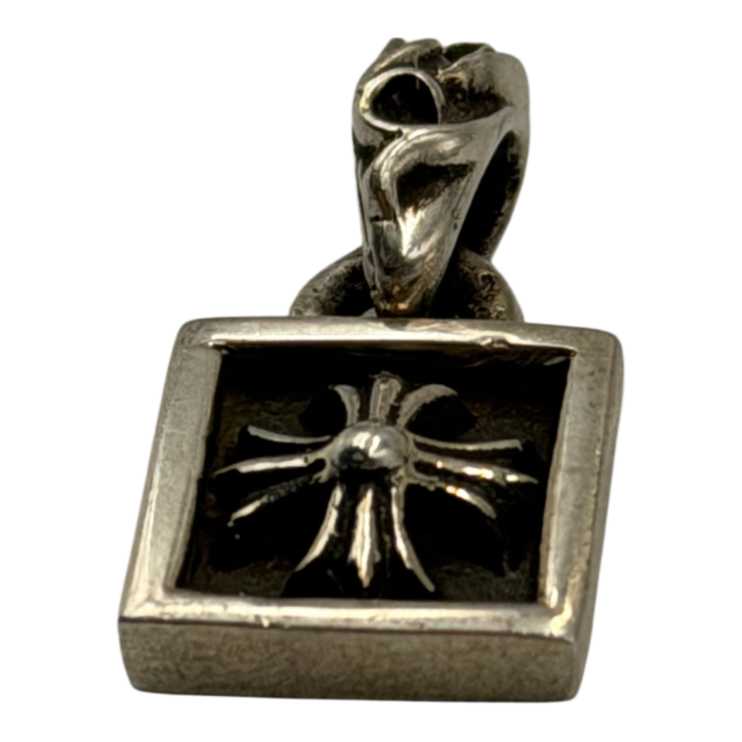 CHROME HEARTS CH PLUS FRAMED CROSS PENDANT