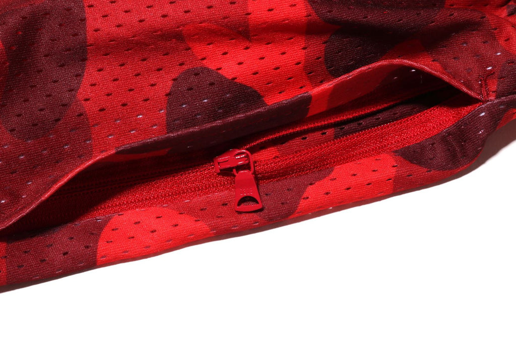 BAPE Camo Shorts Camo Wide Fit Red