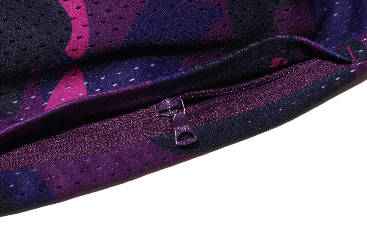 BAPE Camo Shorts Camo Wide Fit PURPLE