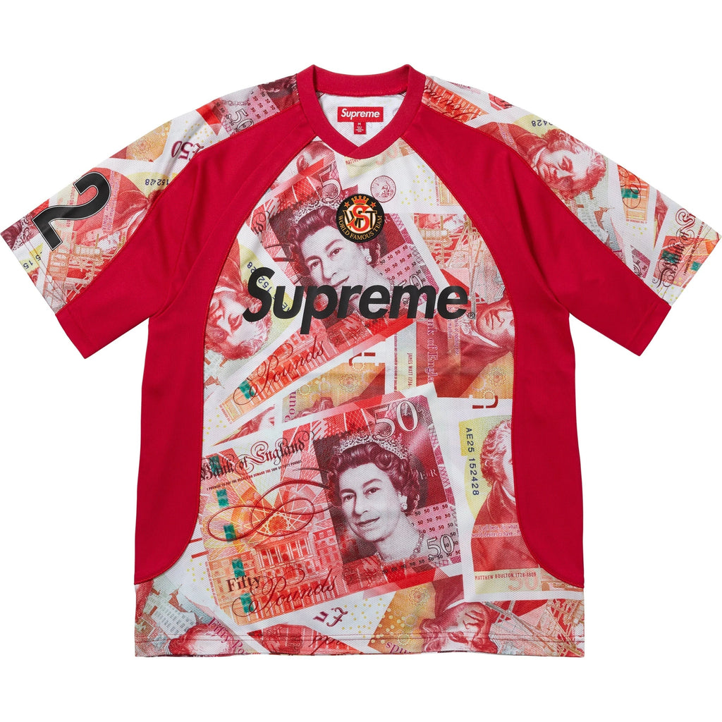 Supreme Pounds Soccer Jersey  FW25