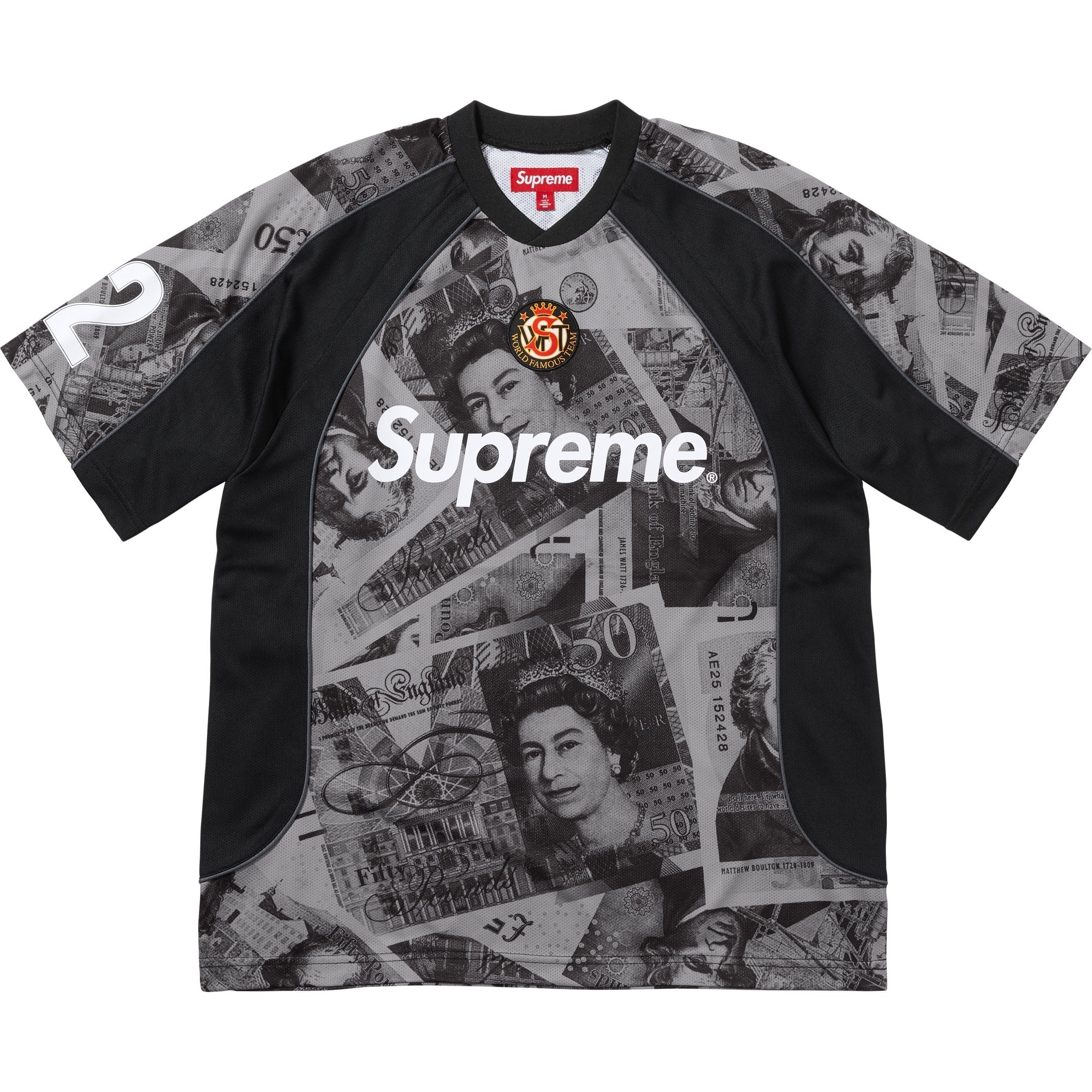 Supreme Pounds Soccer Jersey  FW25