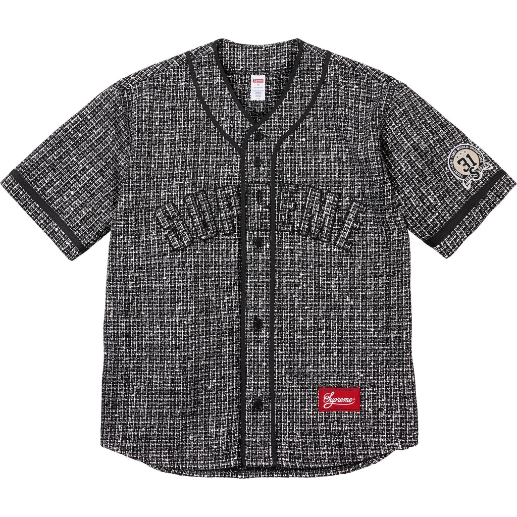 Supreme Bouclé Baseball Jersey
