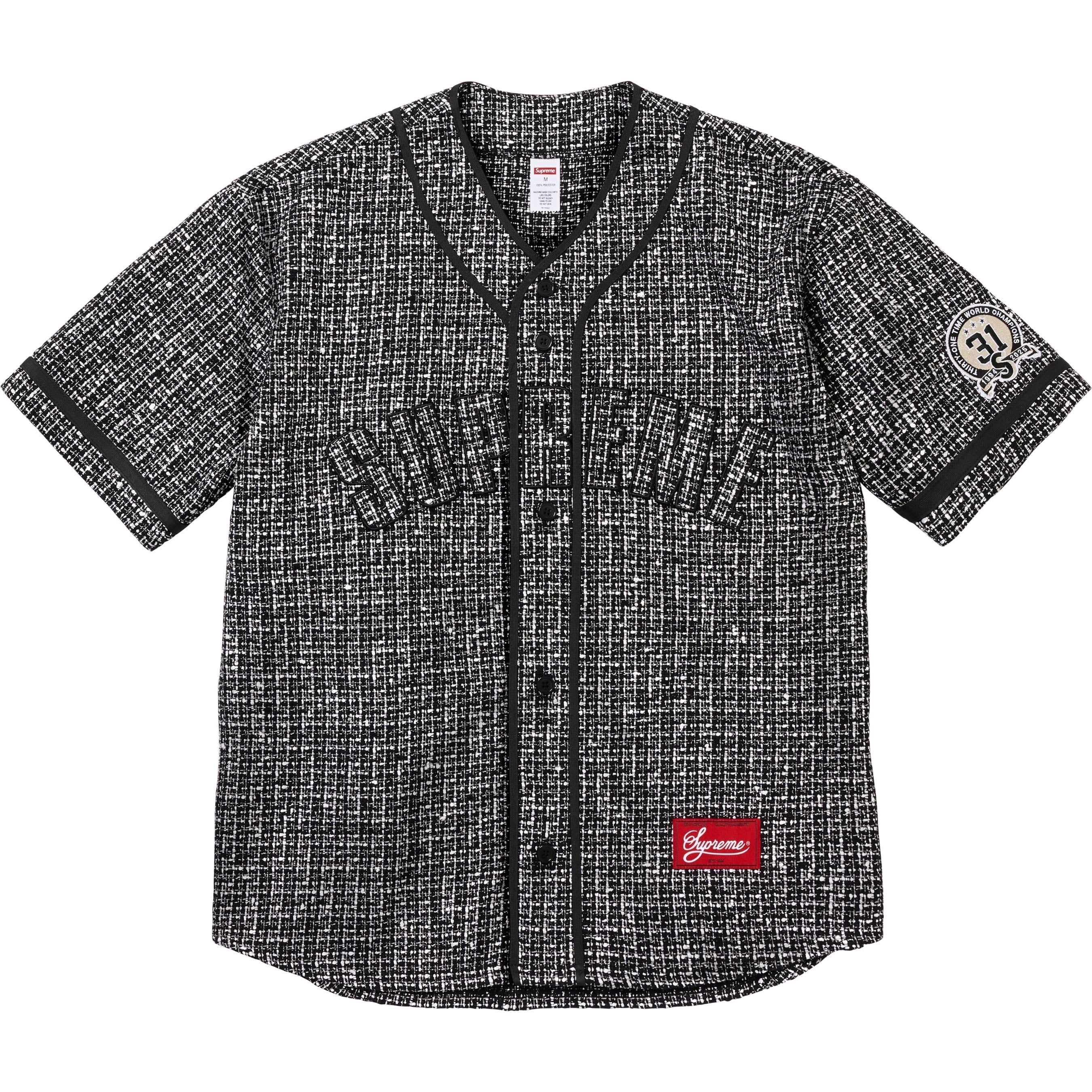 Supreme Bouclé Baseball Jersey