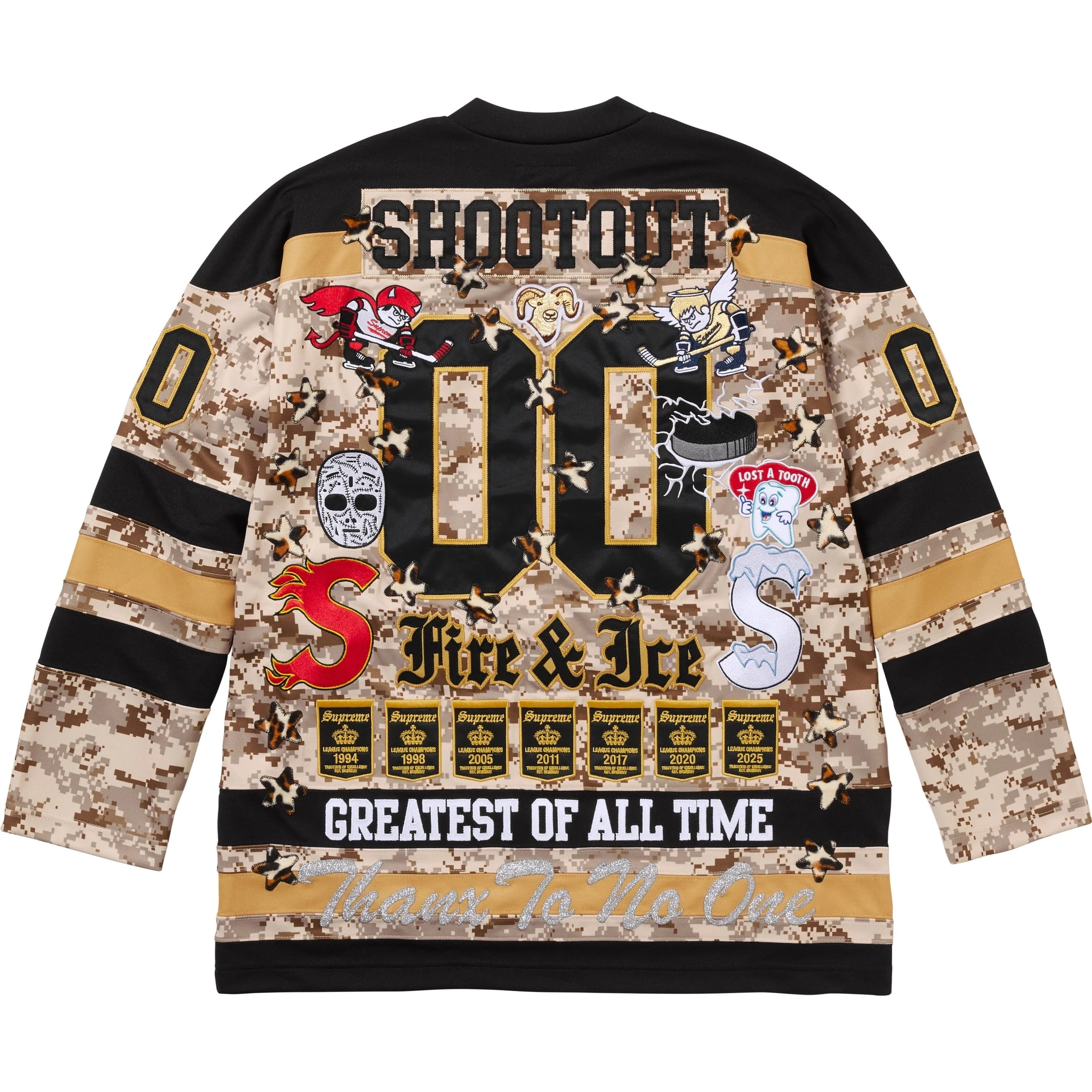 Supreme Fire & Ice Hockey Jersey