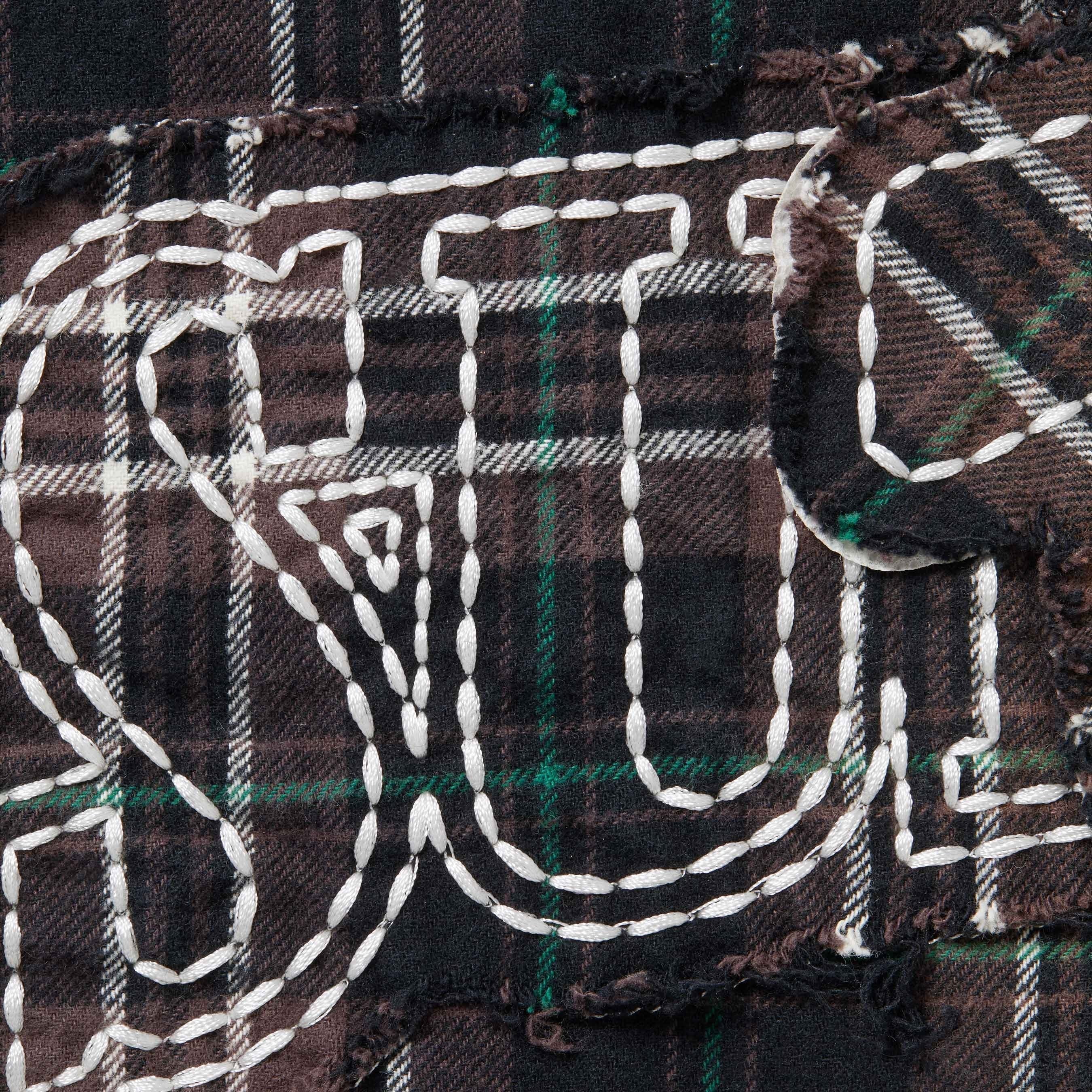 Supreme True Religión Quilted Lined Plaid Flannel Shirt (FW25)