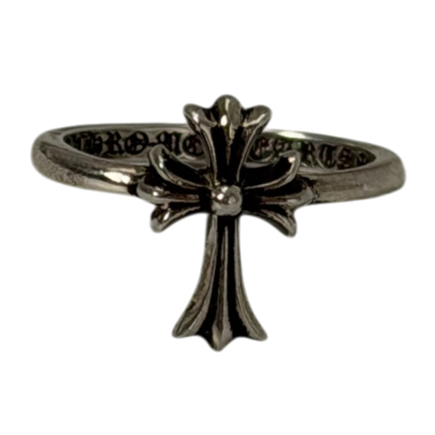 Chrome Hearts BG Cross Ring Size 2.8 US