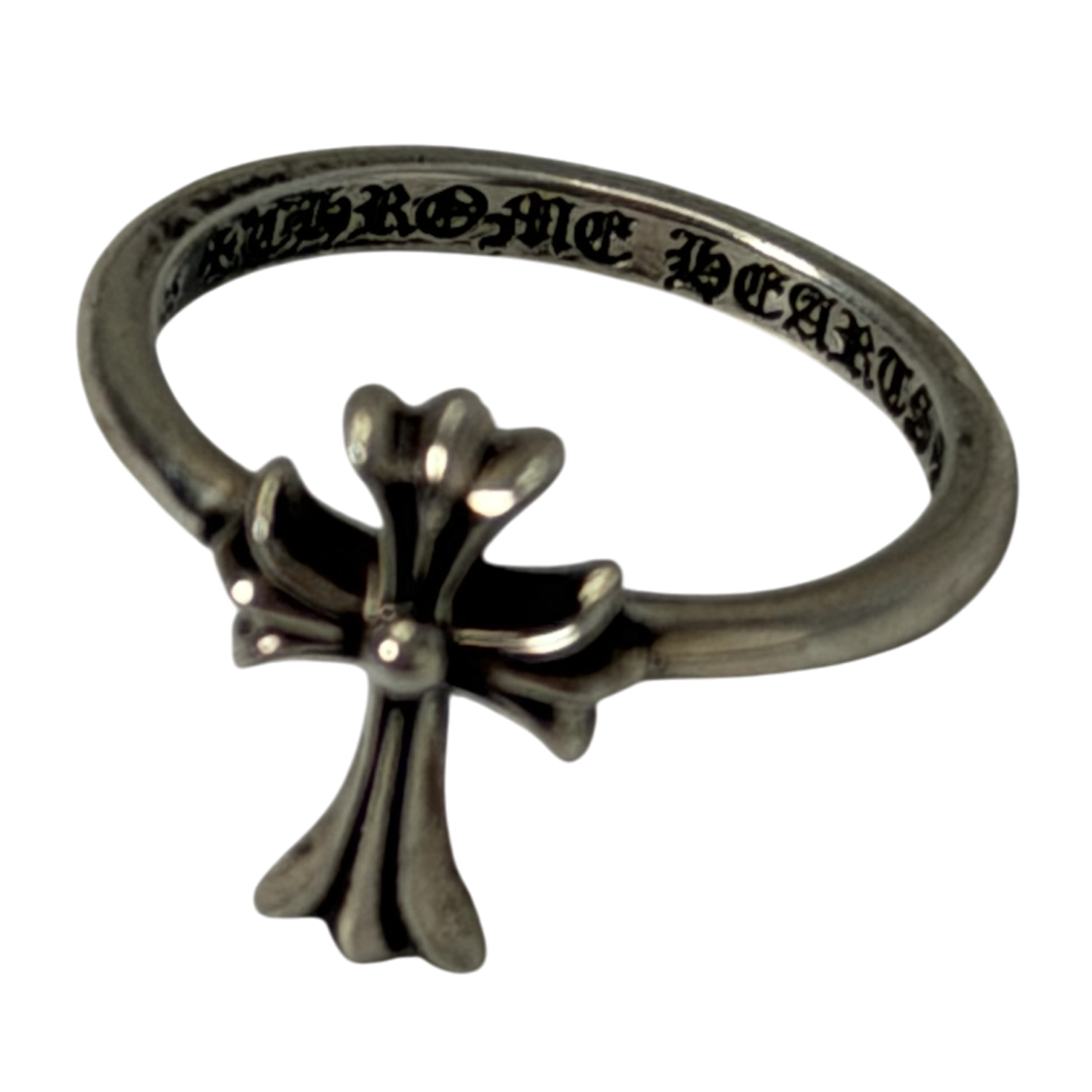 Chrome Hearts BG Cross Ring Size 2.8 US
