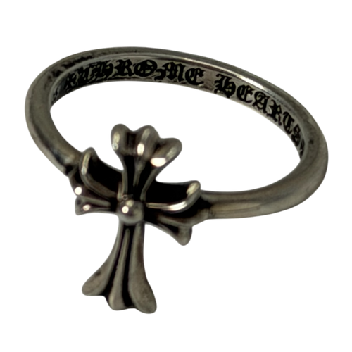 Chrome Hearts BG Cross Ring Size 2.8 US