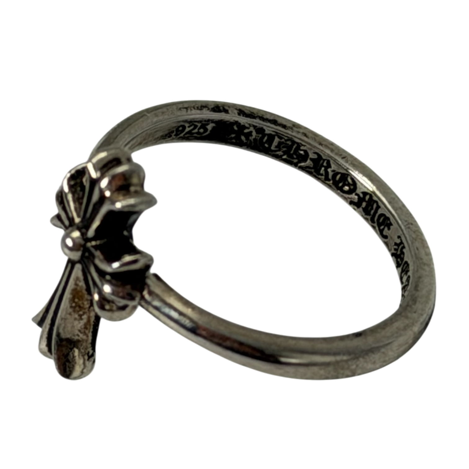 Chrome Hearts BG Cross Ring Size 2.8 US