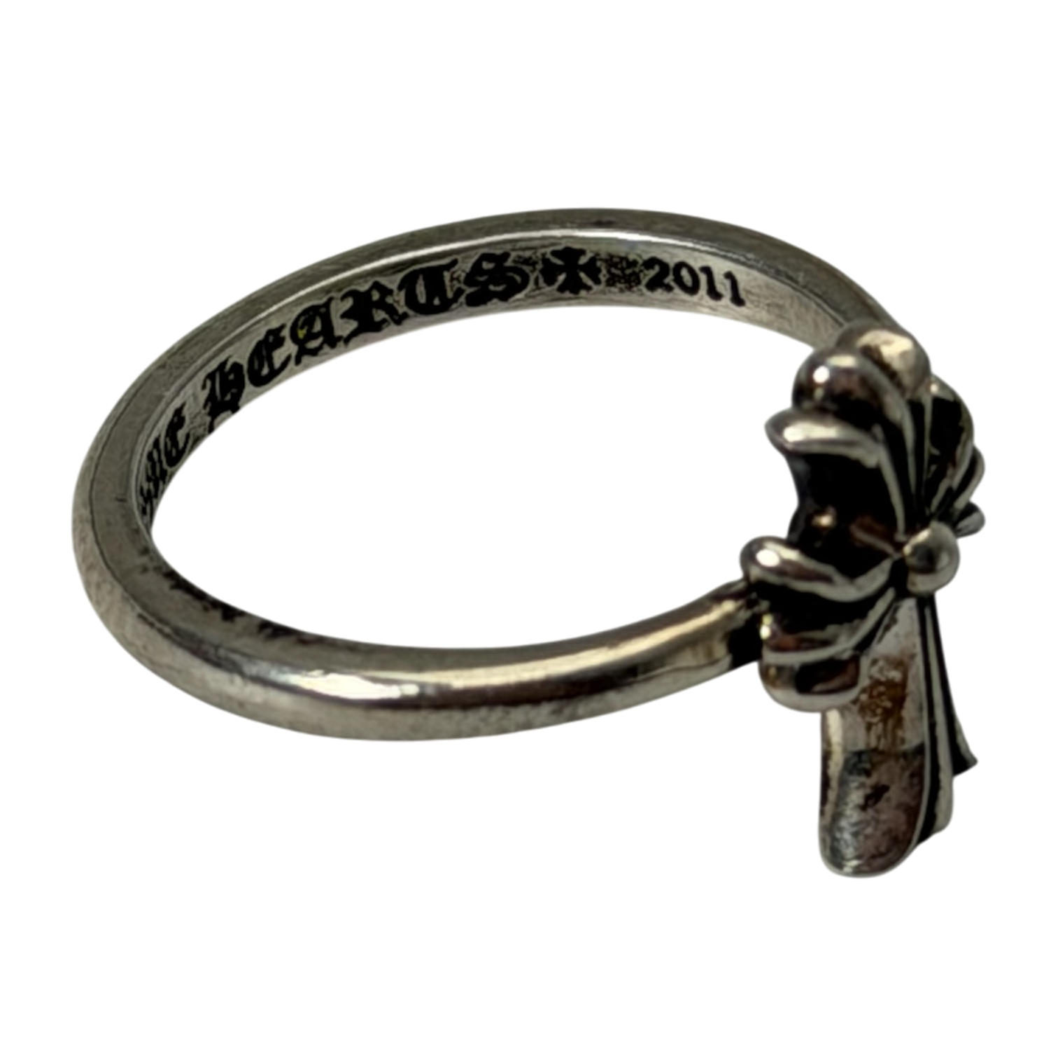 Chrome Hearts BG Cross Ring Size 2.8 US