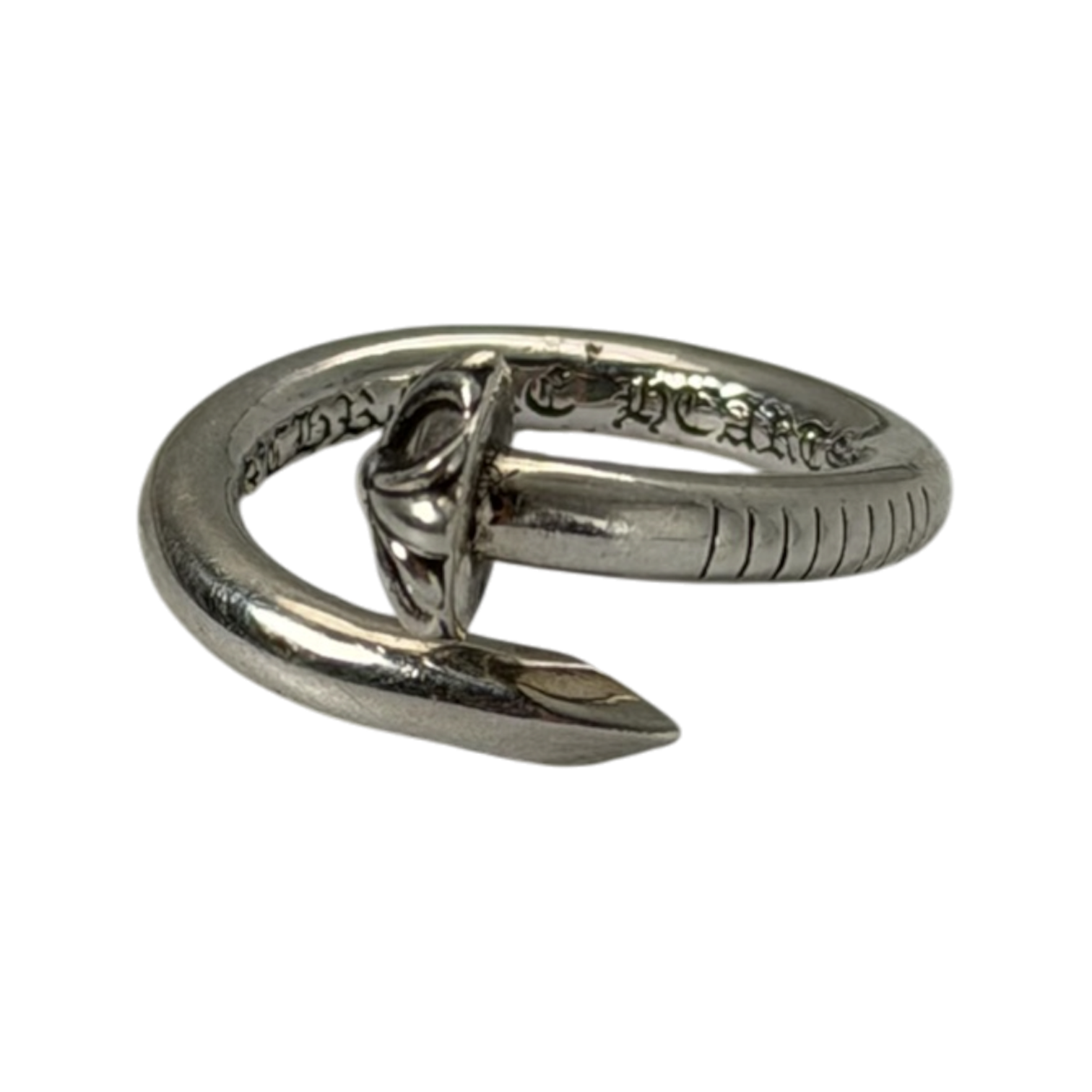 Chrome Hearts Nail Ring Size 6.5 US