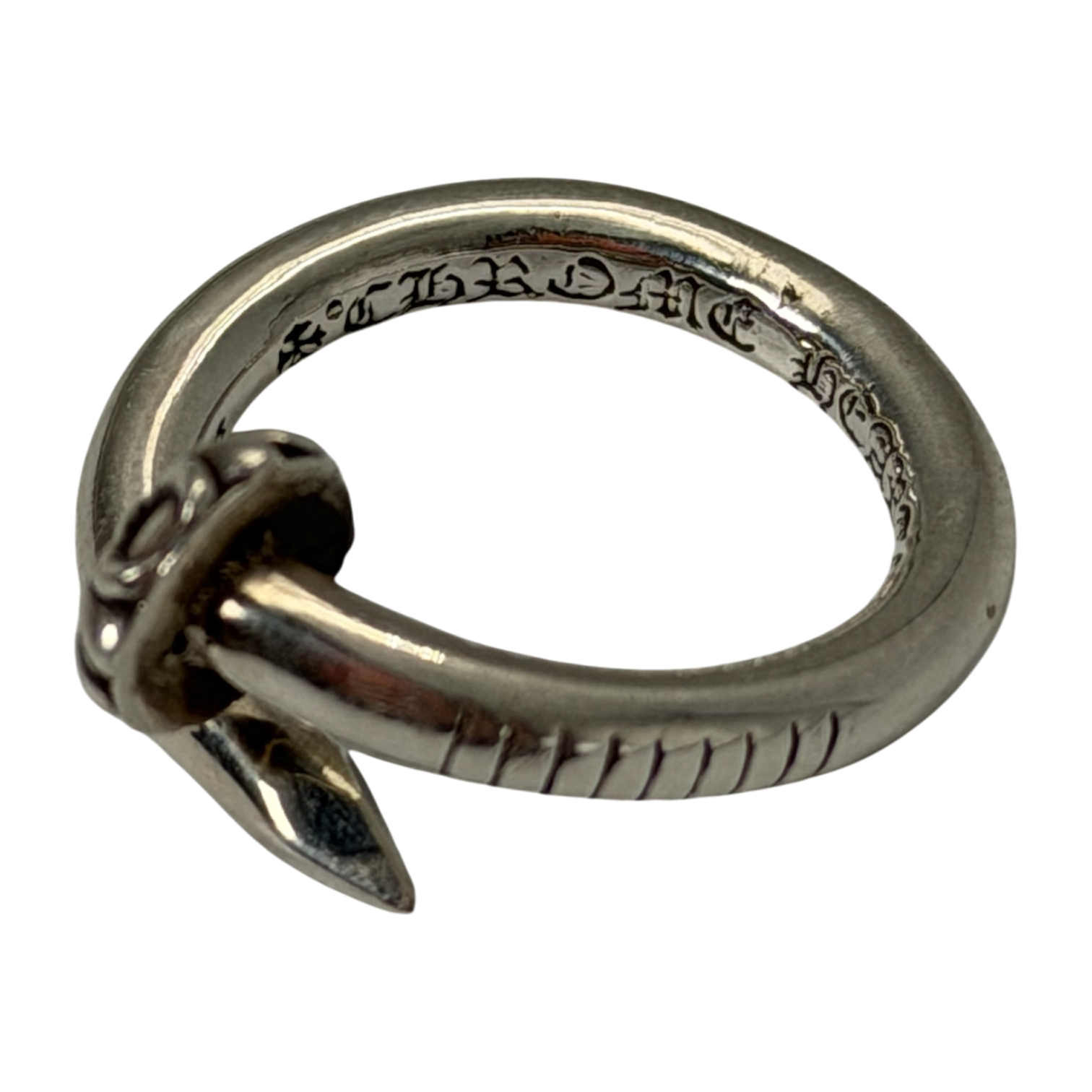 Chrome Hearts Nail Ring Size 6.5 US