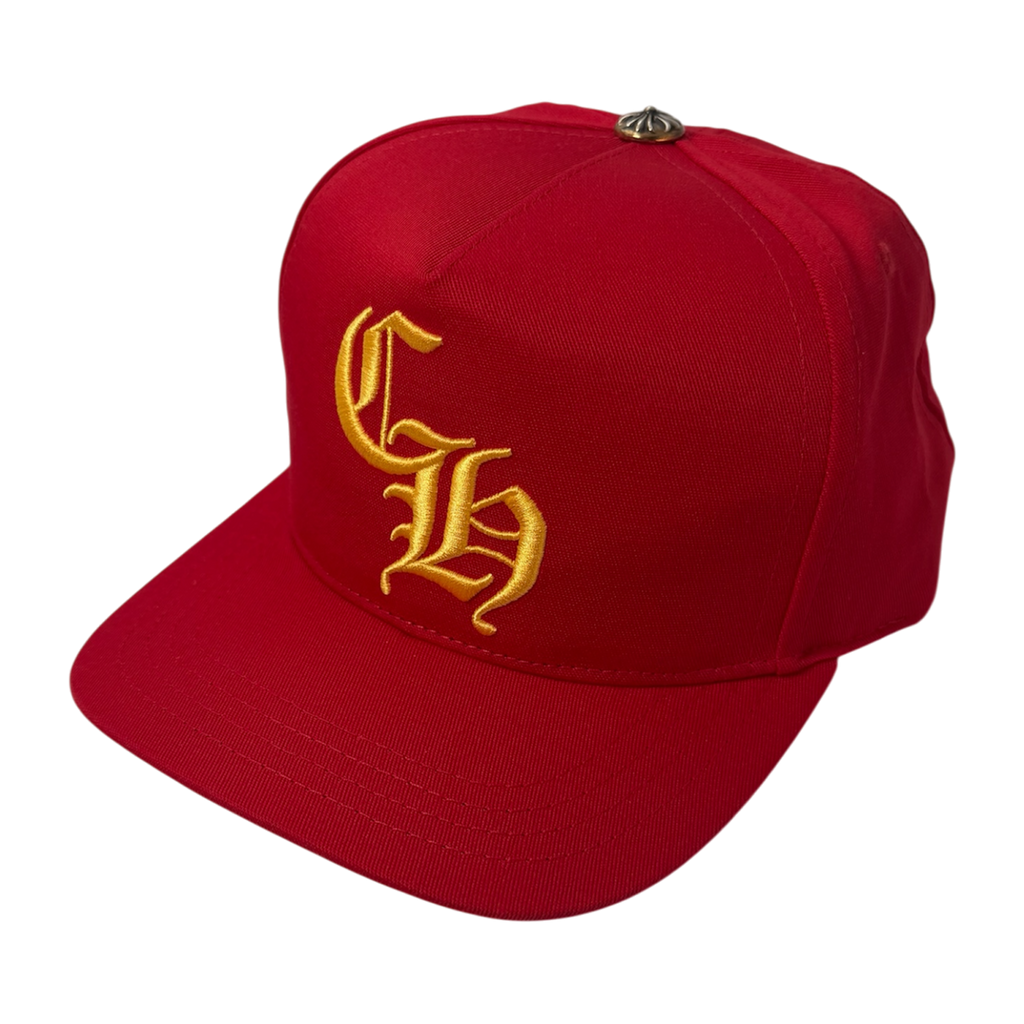 CHROME HEARTS CH LOGO RED HAT
