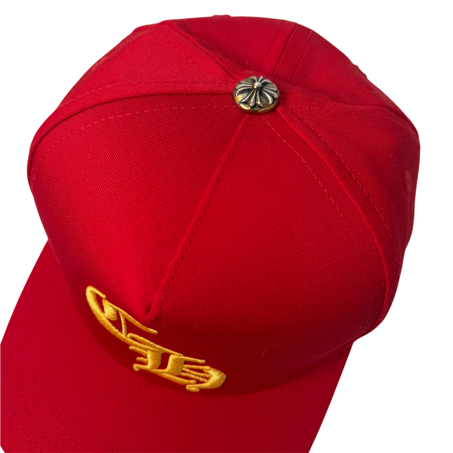 CHROME HEARTS CH LOGO RED HAT