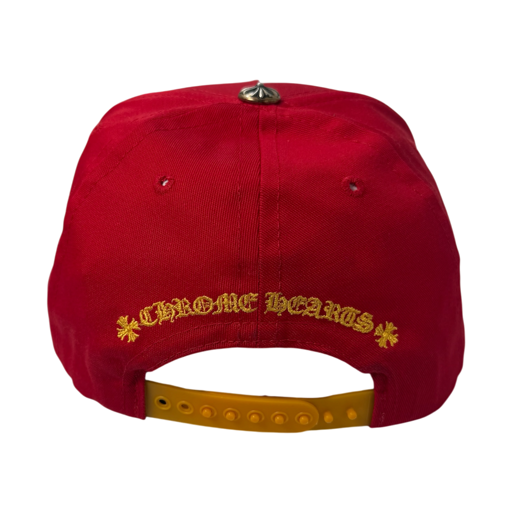 CHROME HEARTS CH LOGO RED HAT