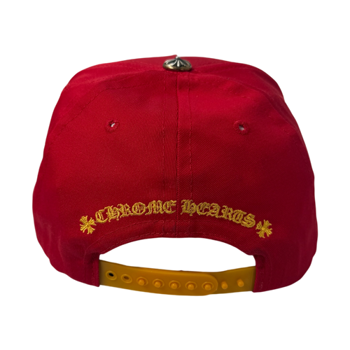 CHROME HEARTS CH LOGO RED HAT
