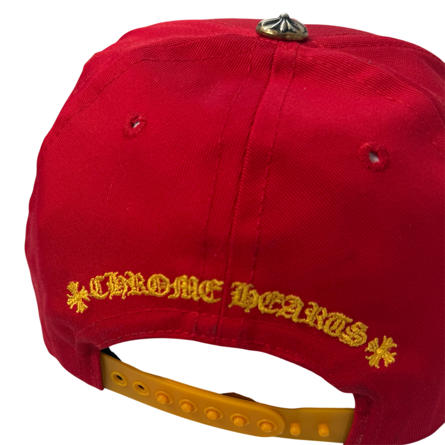 CHROME HEARTS CH LOGO RED HAT