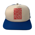 CHROME HEARTS HOLLYWOOD CA BLUE HAT