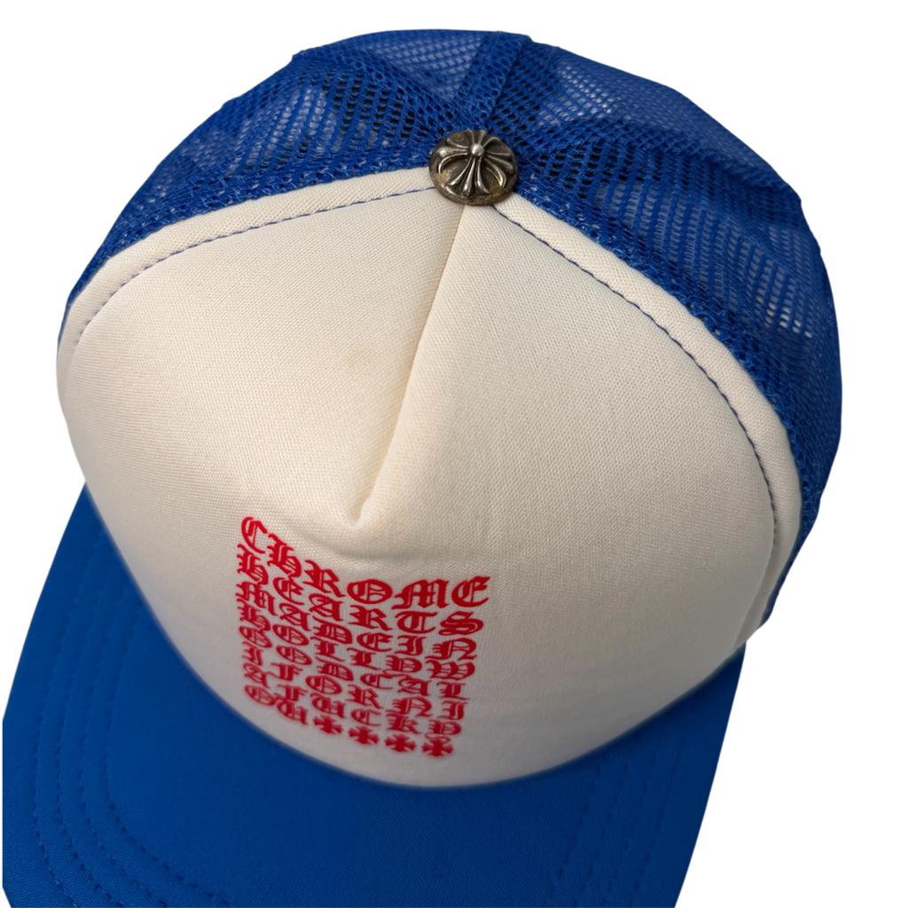 CHROME HEARTS HOLLYWOOD CA BLUE HAT