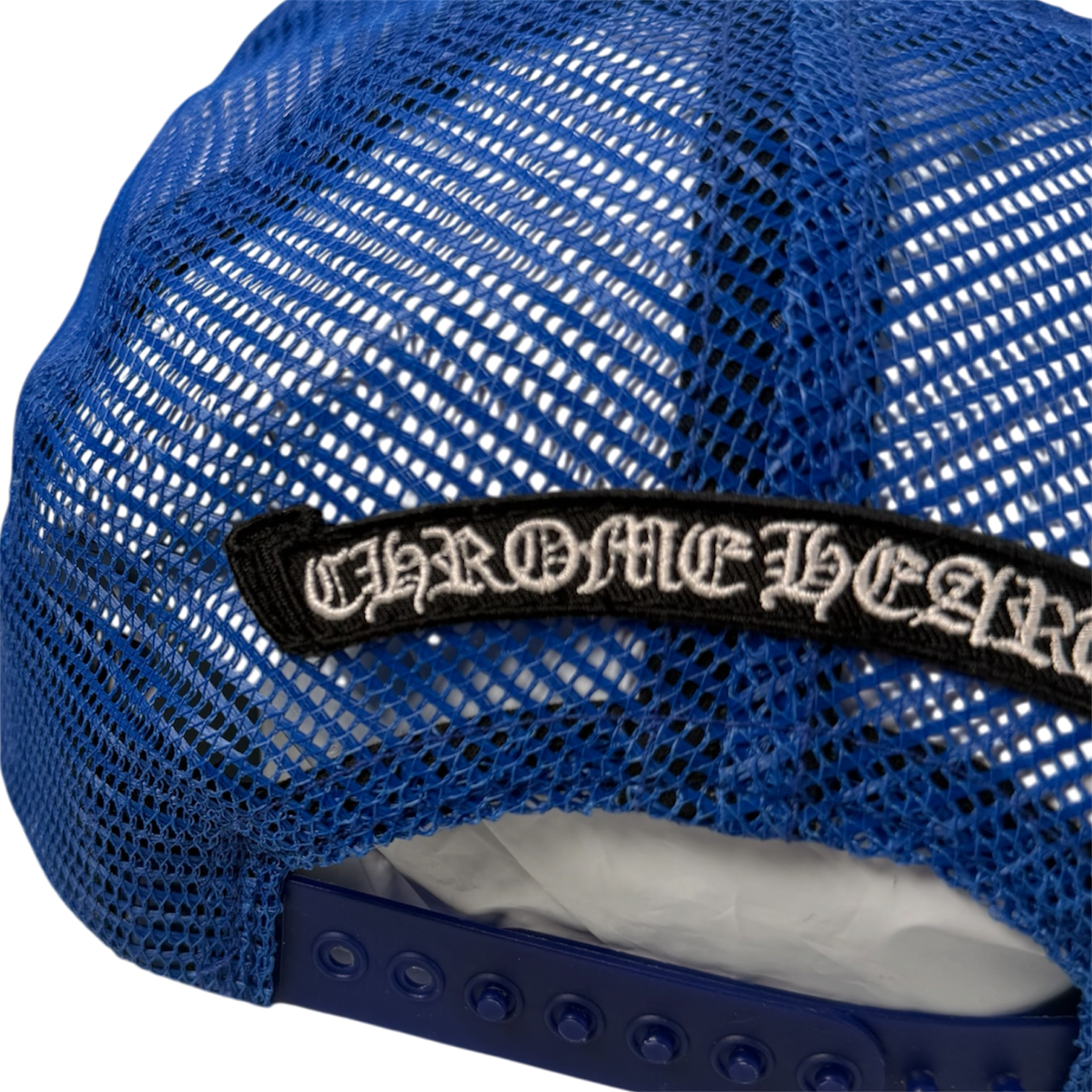 CHROME HEARTS HOLLYWOOD CA BLUE HAT