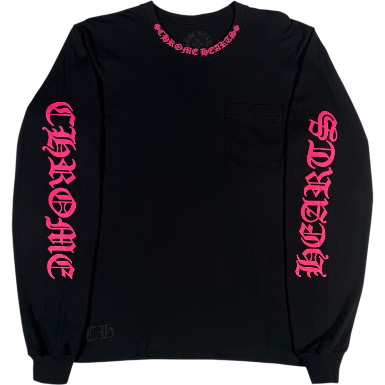 CHROME HEARTS LETTER L/S