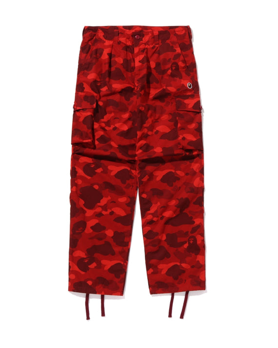 BAPE Cargo Jean Camo 6 Pocket Red SS24