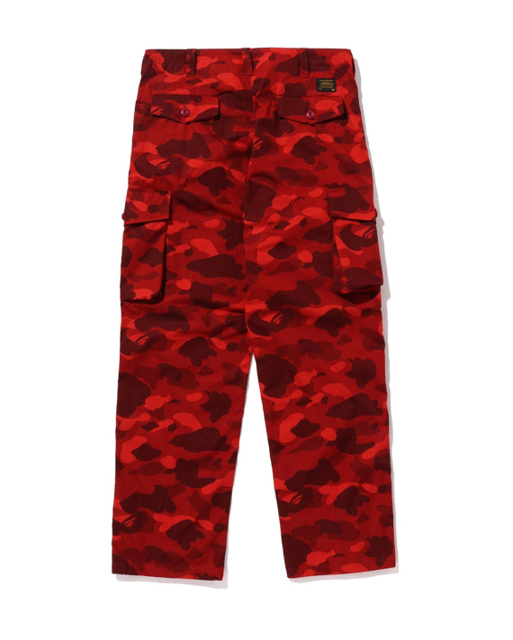 BAPE Cargo Jean Camo 6 Pocket Red SS24