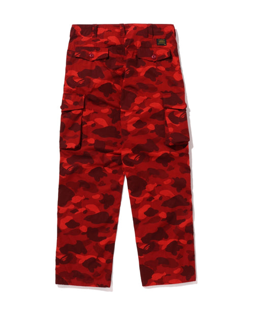BAPE Cargo Jean Camo 6 Pocket Red SS24