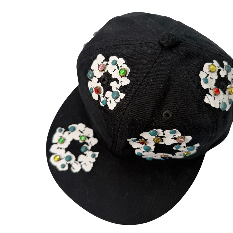 DENIM TEARS RHINESTONE CAP