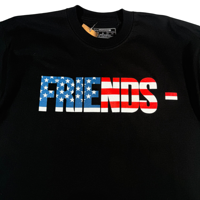 VLONE FRIENDS USA LOGO SHIRT