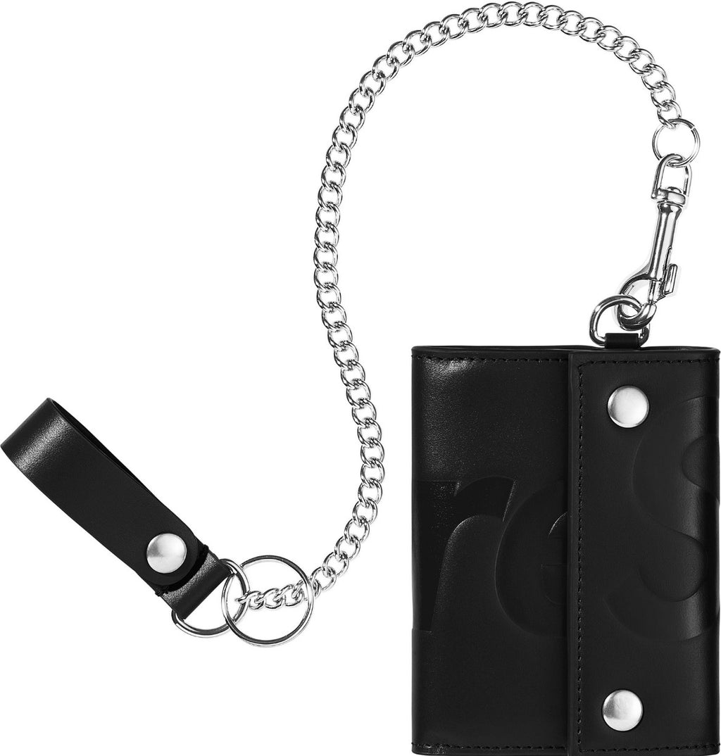 Supreme Leather Chain Wallet FW25