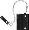 Supreme Leather Chain Wallet FW25