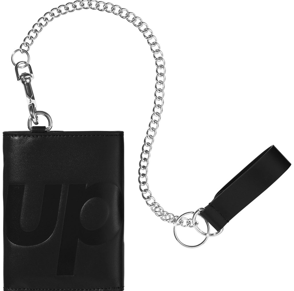Supreme Leather Chain Wallet FW25