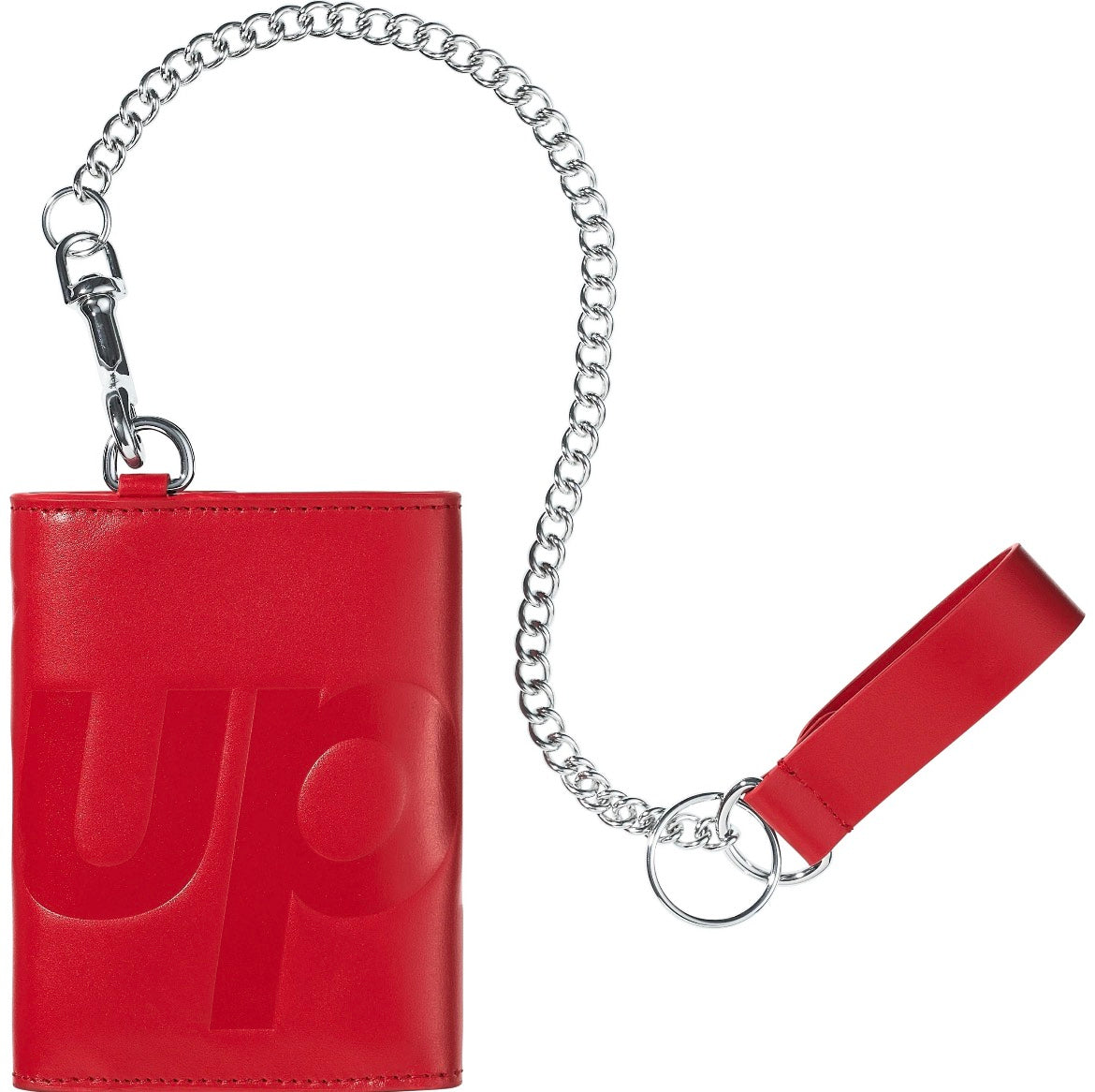 Supreme Leather Chain Wallet FW25