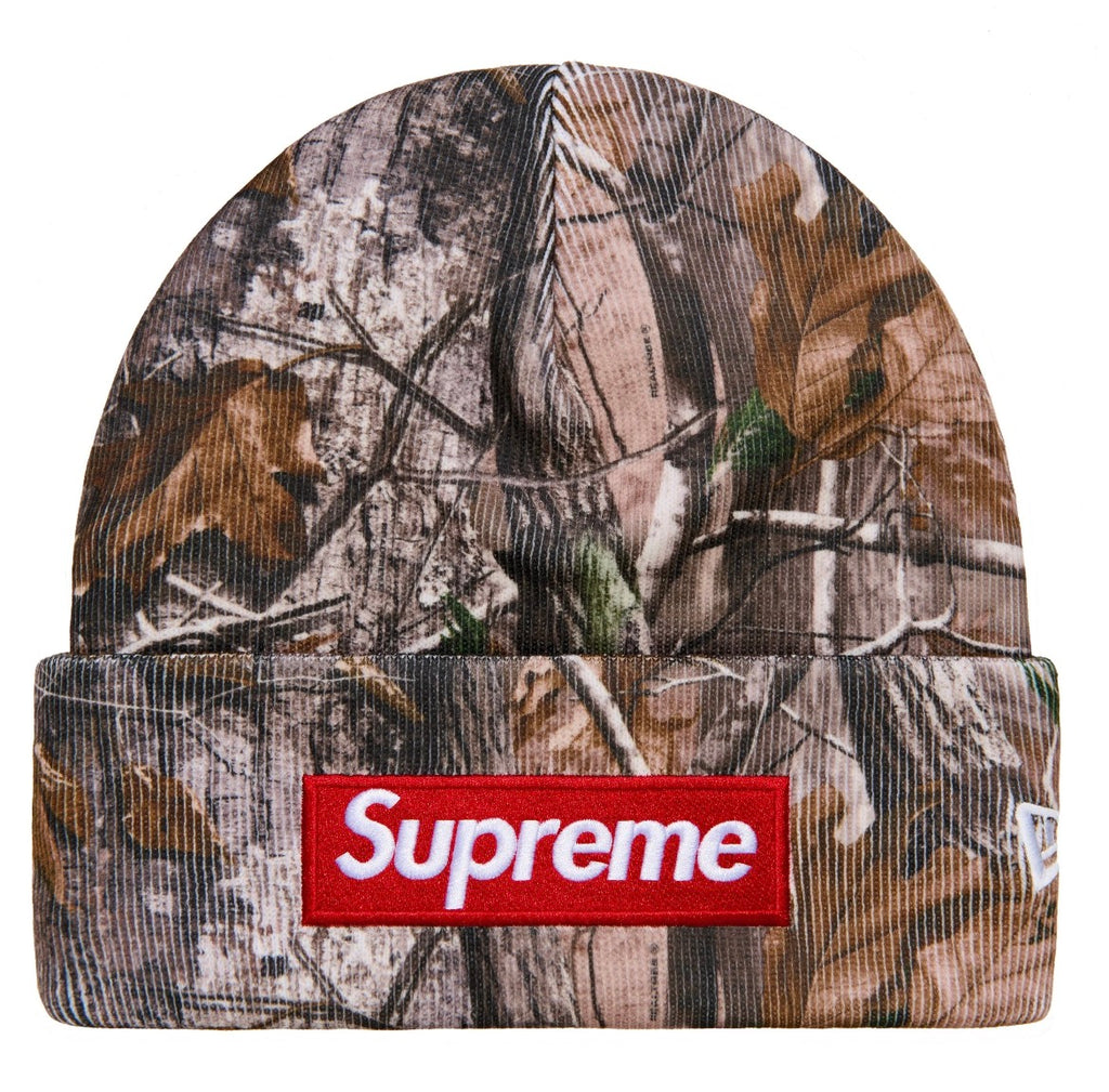 New Era® Supreme Box Logo Beanie Real Tree