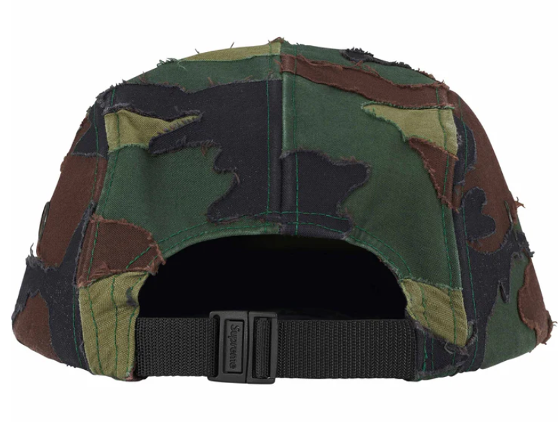 Supreme Layered Camo Camp Cap Woodland