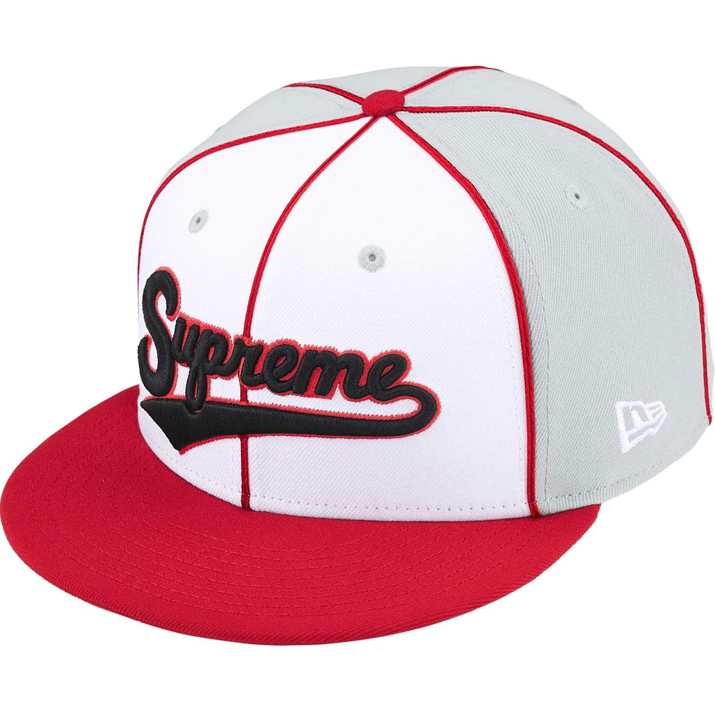 Supreme Piping Script Logo New Era® Red (7 1/4)