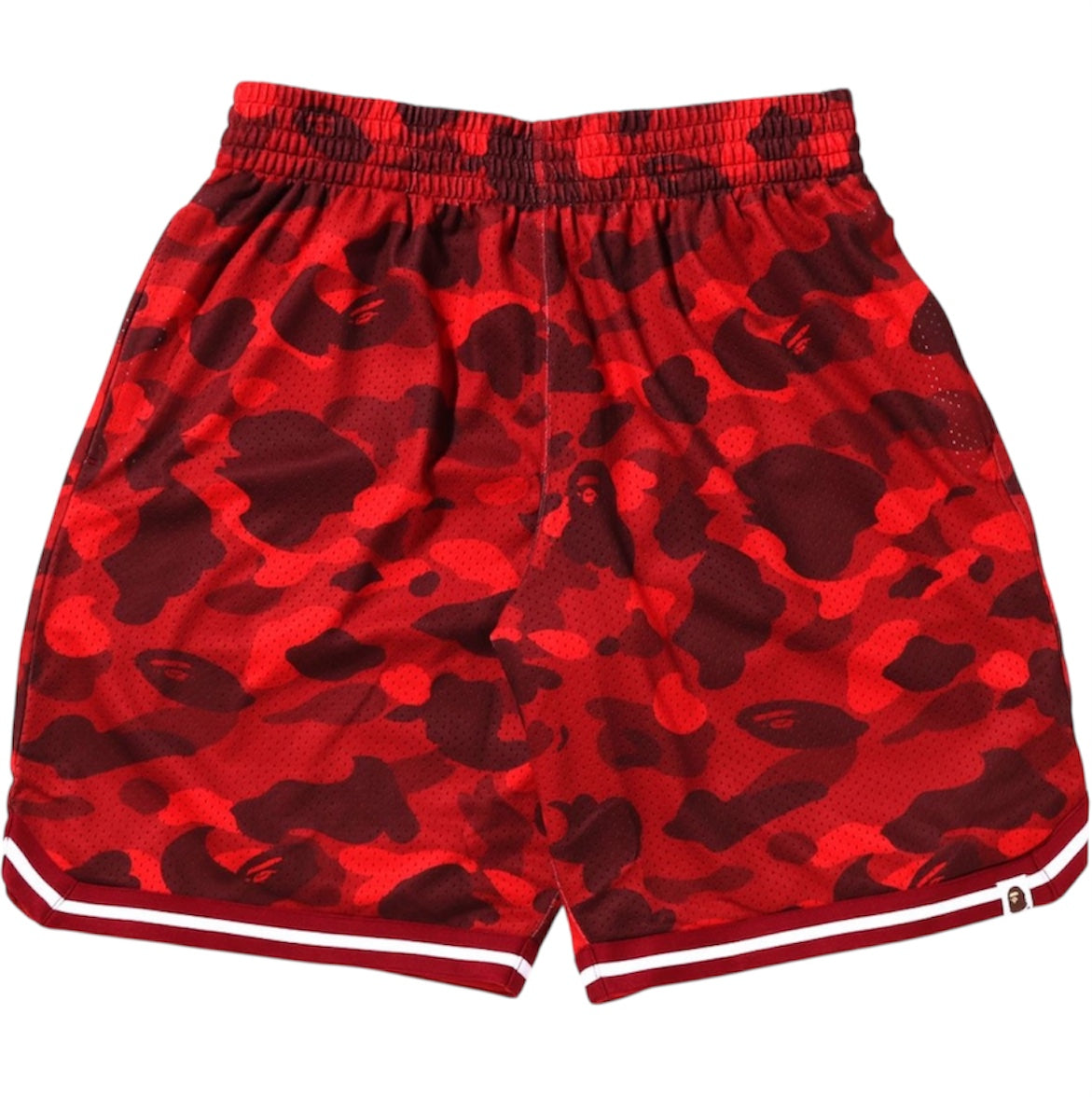 BAPE Camo Shorts Camo Wide Fit Red